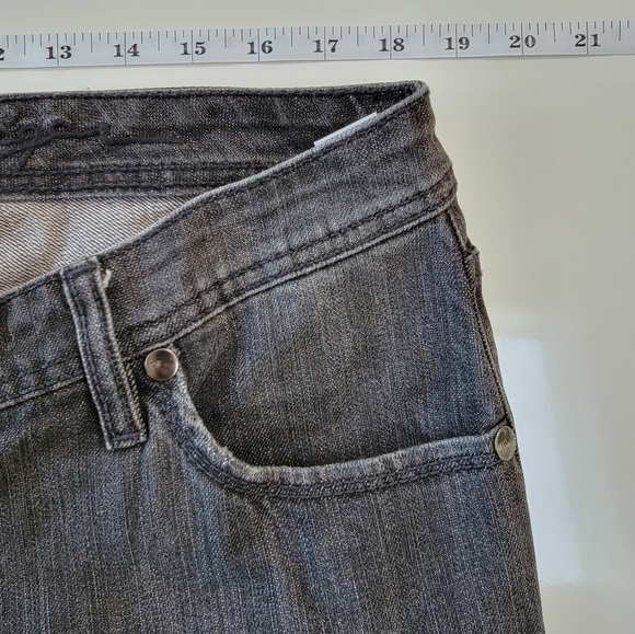 TOMMY hilfiger black distress wash jeans size 14 - Picture 9 of 13